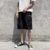 The 2020 summer new casual shorts for men are a trendy brand. The loose straight-leg workwear and five-inch pants are worn outside in a Korean style Item Picture